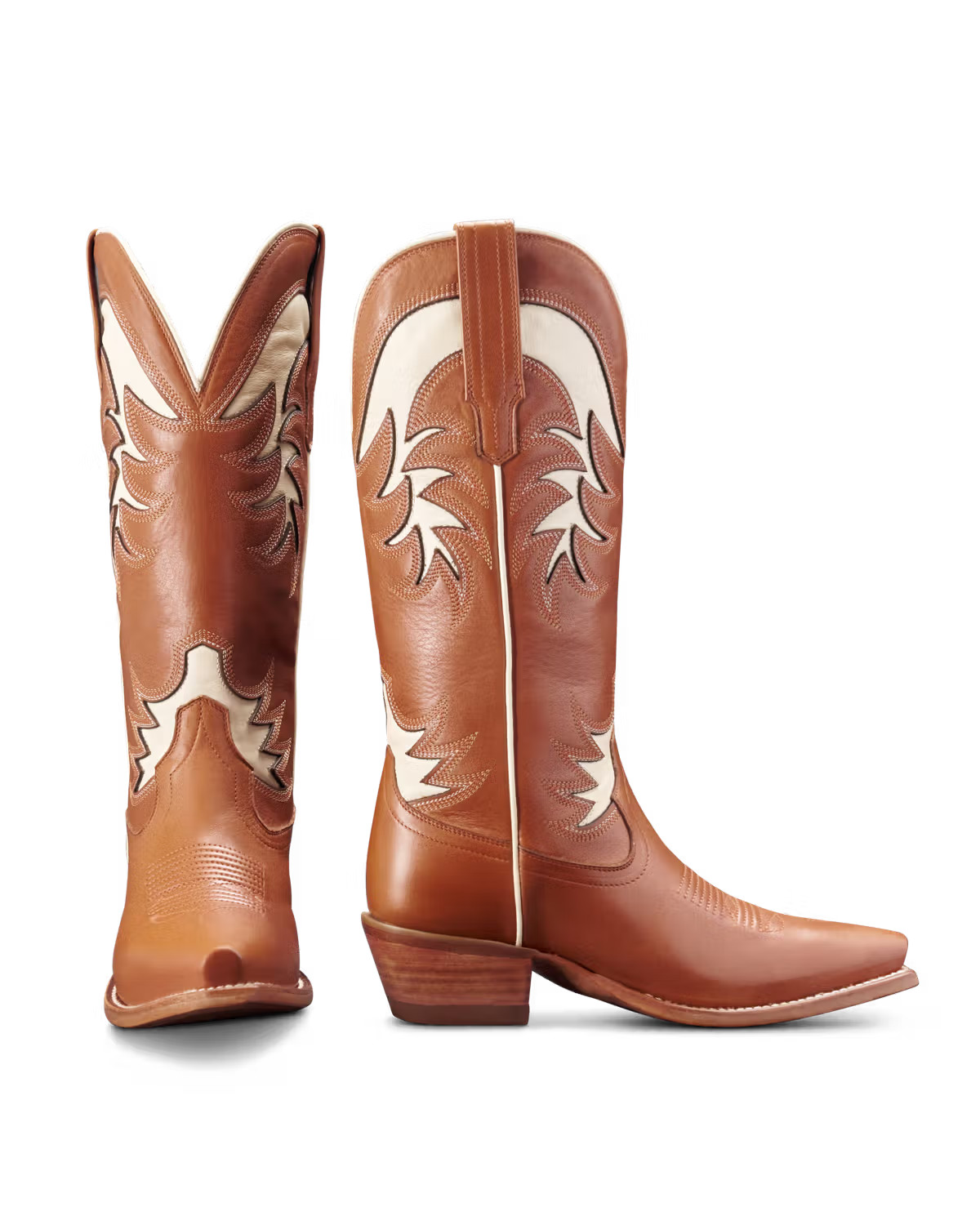 The Annie in Pecan/Bone Cowhide - Women's Cowgirl Boot | Tecovas, Fall OOTD, Jackson Hole Boots | Tecovas