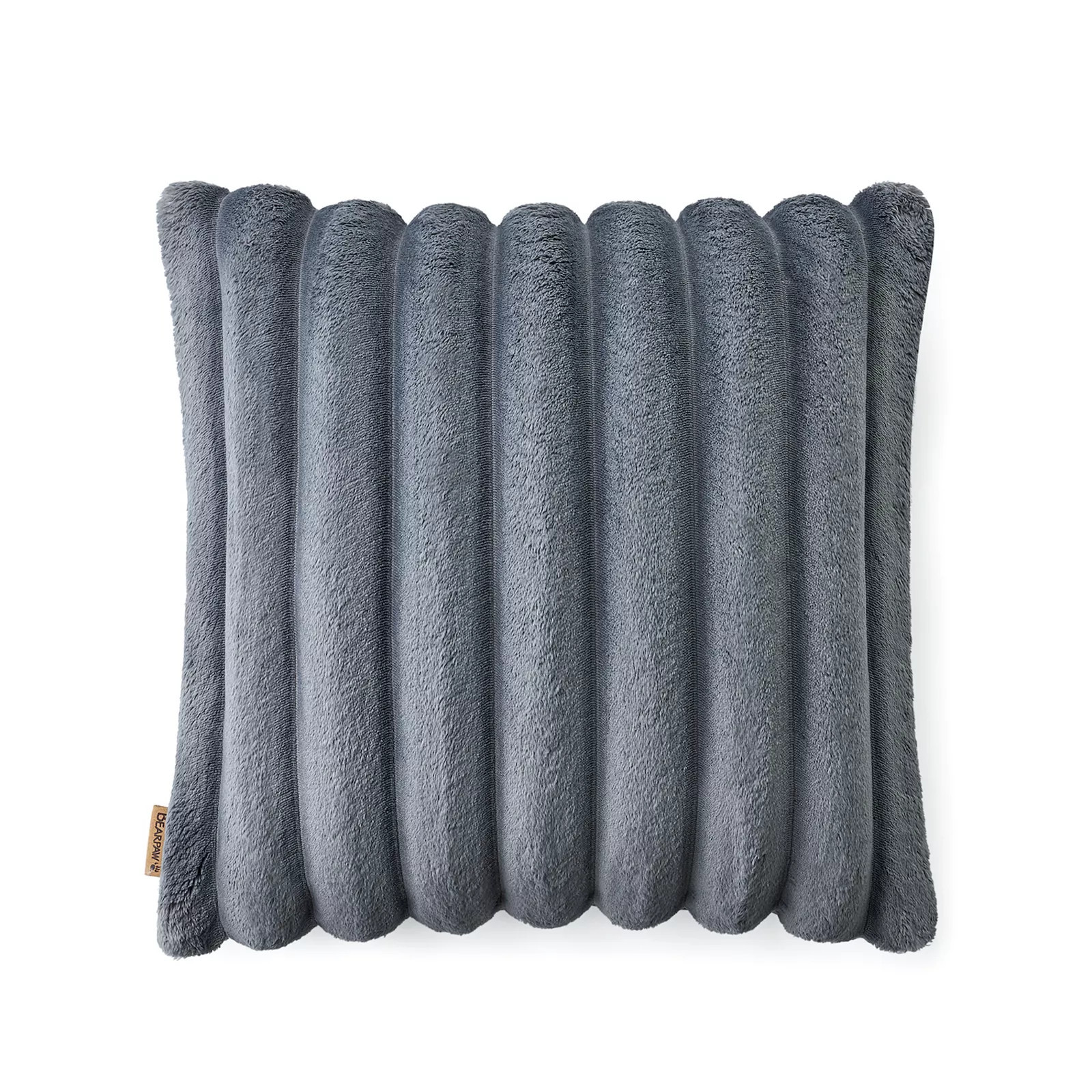 Bearpaw Millburn Faux Fur Throw Pillow, Gray Fog | Kohl's