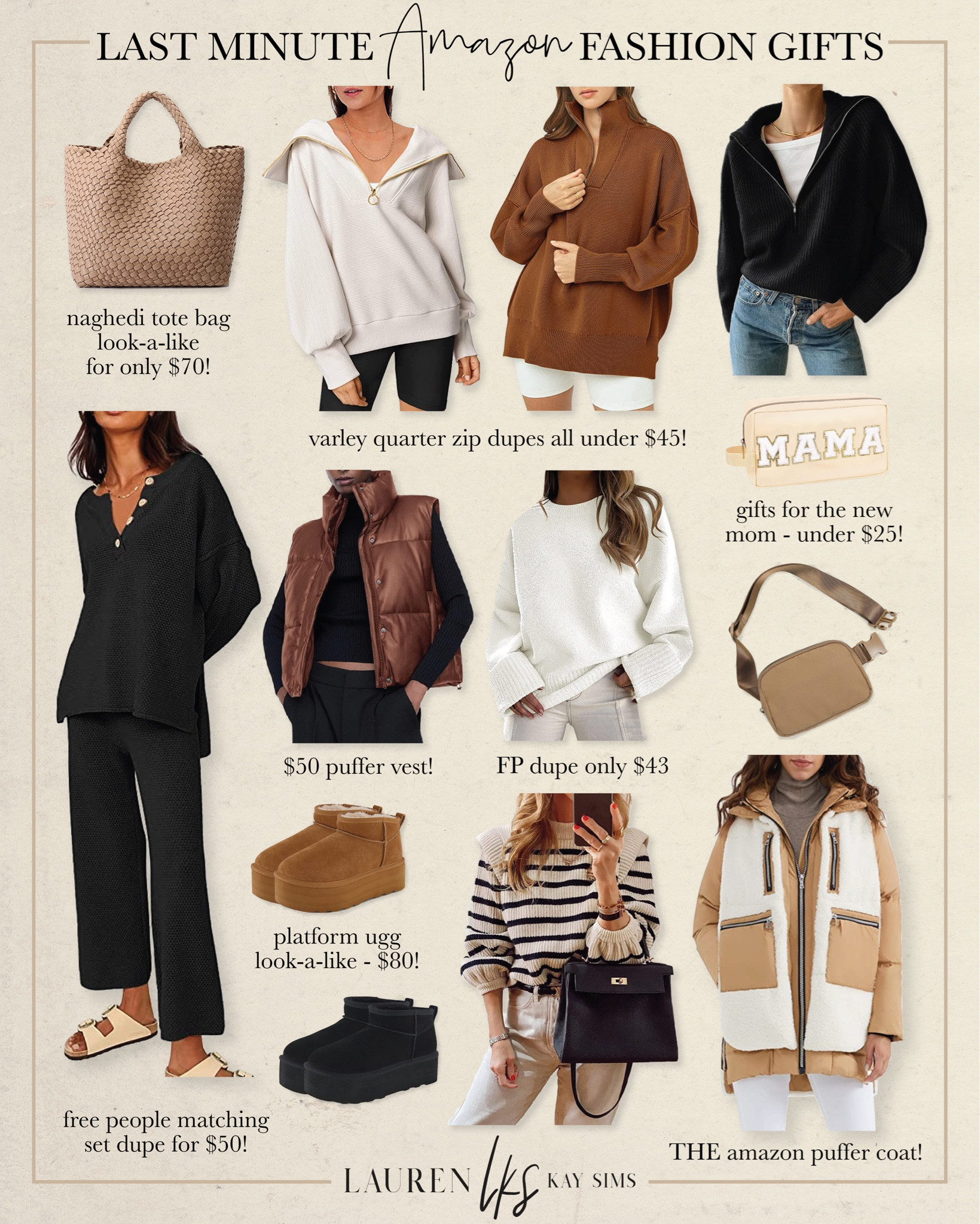 last minute amazon fashion gifts you can order by Christmas! #amazon #giftsforher

#LTKGiftGuide #LTKHoliday #LTKSeasonal