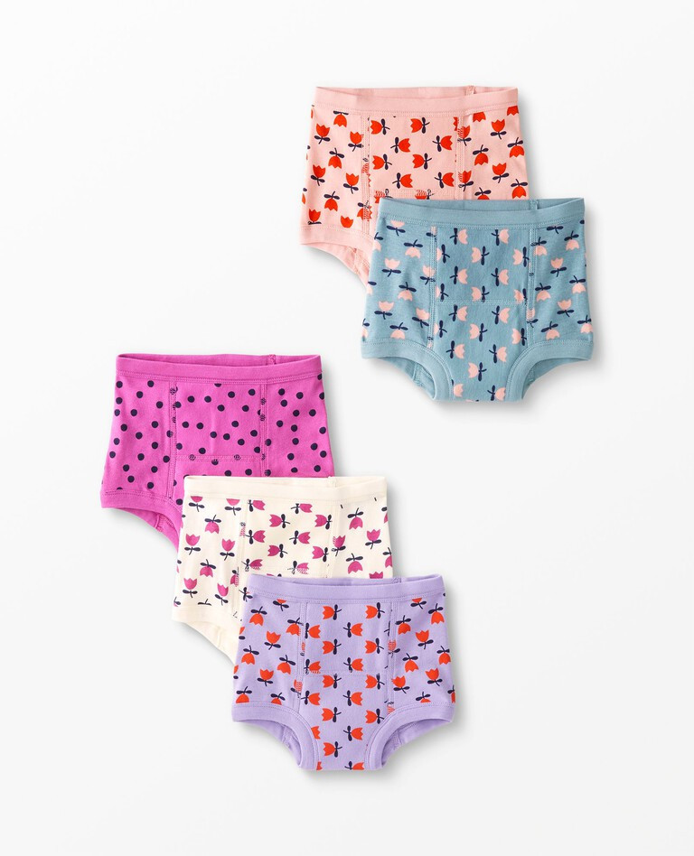 Training Underwear In Organic Cotton 5-Pack | Hanna Andersson