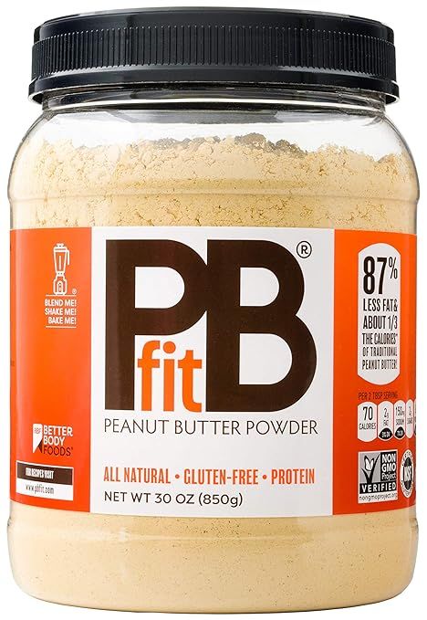 PBfit All-Natural Peanut Butter Powder, Powdered Peanut Spread from Real Roasted Pressed Peanuts,... | Amazon (US)