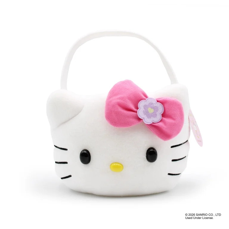 Hello Kitty Plush Easter Basket | Walmart (US)
