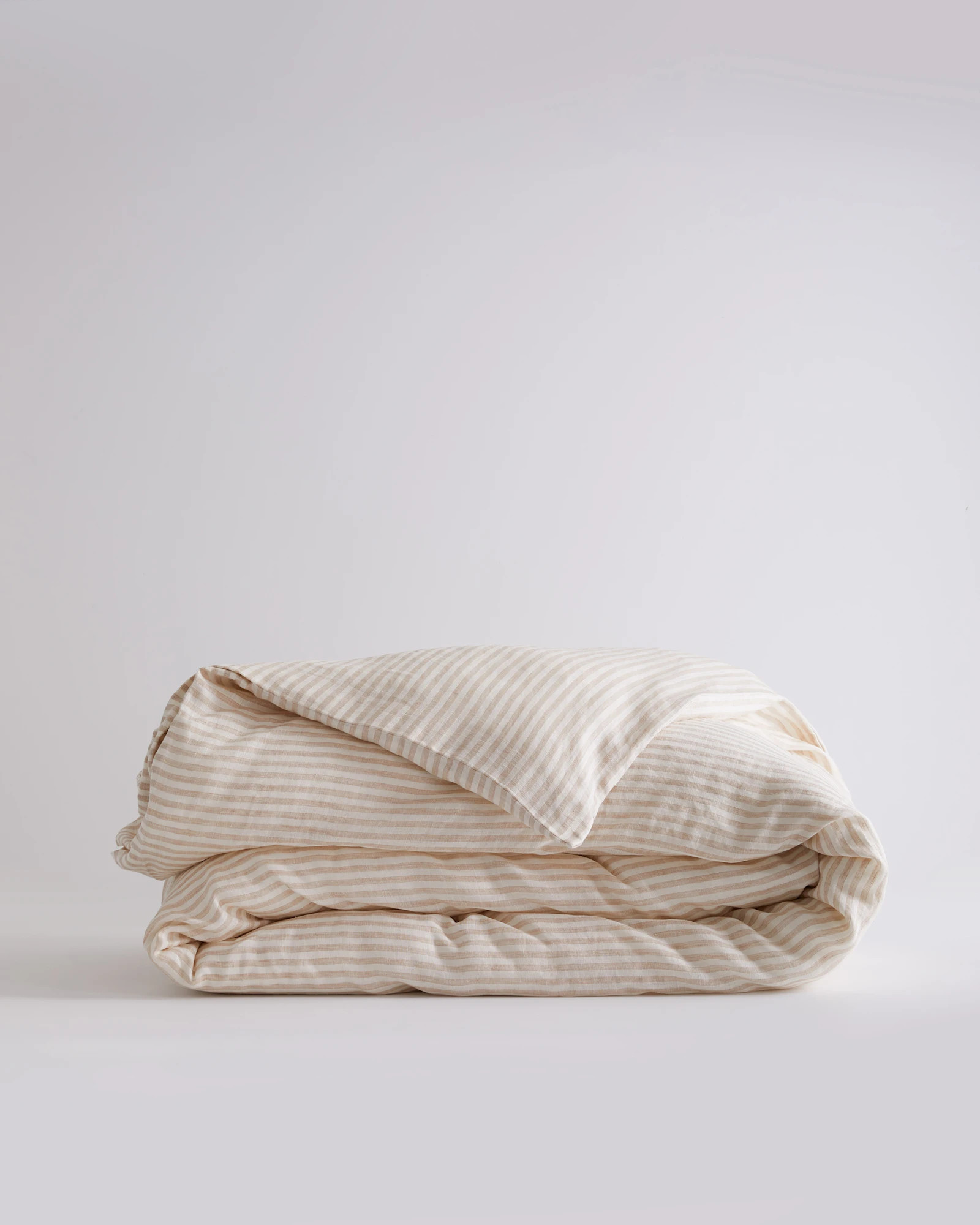 European Linen Stripe Duvet Cover | Quince | Quince