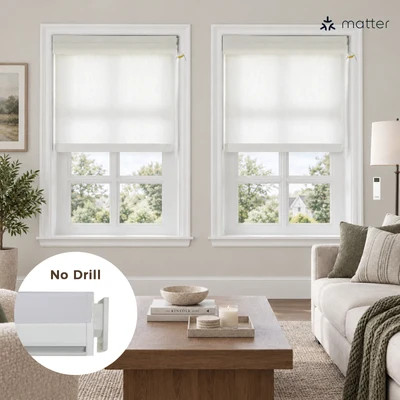 Alvin No-Drill Motorized Roller Shades | TWOPAGES