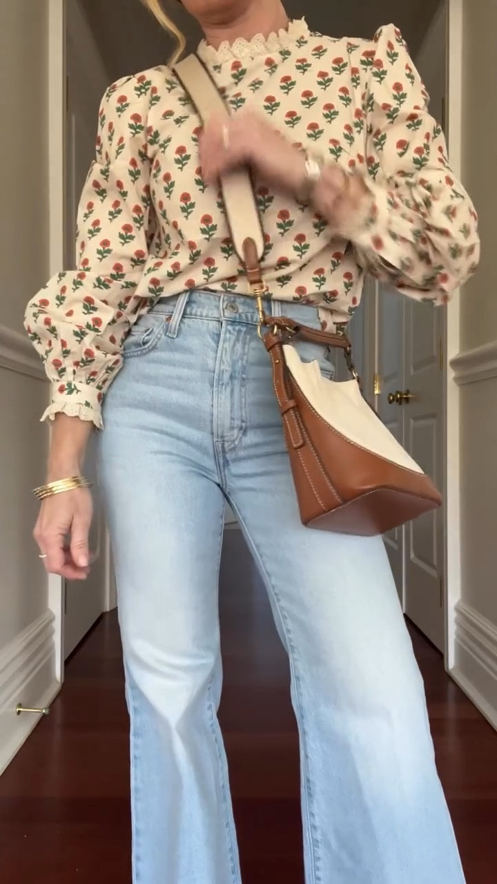 The sweetest little print for Spring 🌼 Comment SHOP and I’ll DM you the links to shop my outfit. @shopmodafleur 
.
.
.
#styleinspo #casualstyle #everydaystyle #springoutfit

#LTKOver40 #LTKSeasonal #LTKgrwm