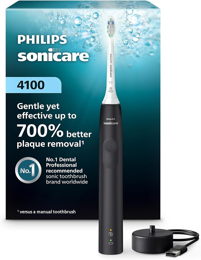 Philips Sonicare 4100 Series Electric Toothbrush - Sonic Toothbrush with Advanced Sonic Technolog... | Amazon (US)