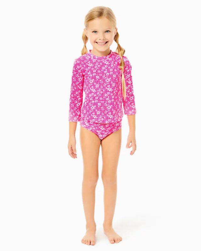 UPF 50+ Girls Bobby Rashguard Set | Lilly Pulitzer