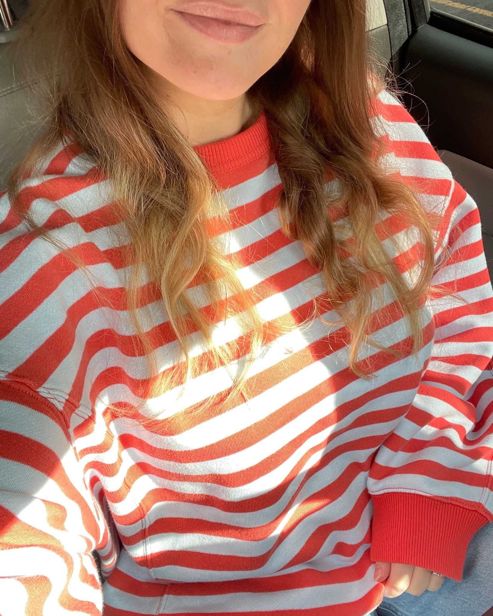 This stripe combo 😍👏🏼
Aerie sweatshirt - wearing M (oversized fit)


#LTKmomlife #LTKootd