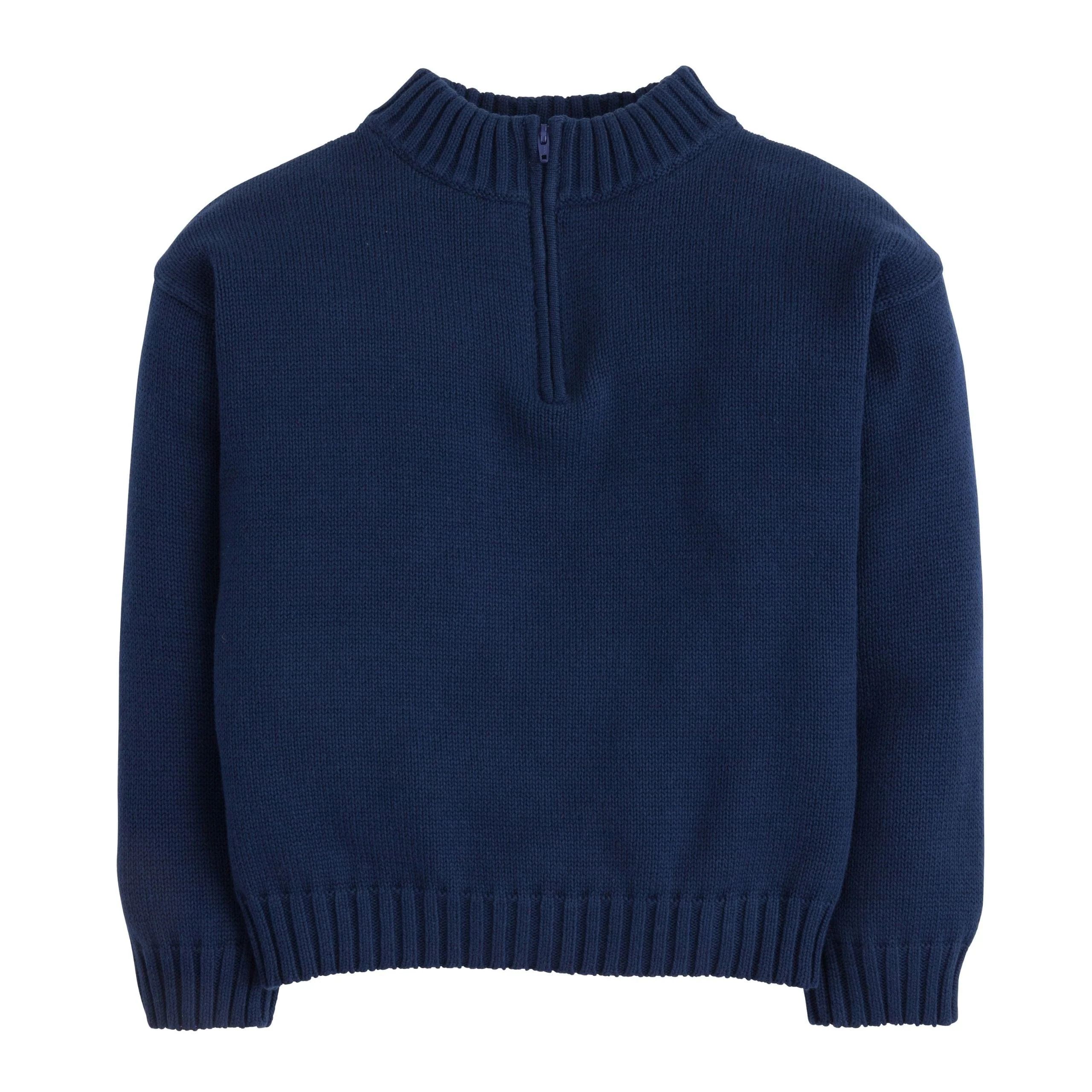 Boys Navy Pullover Sweater - Classic Clothing | Little English