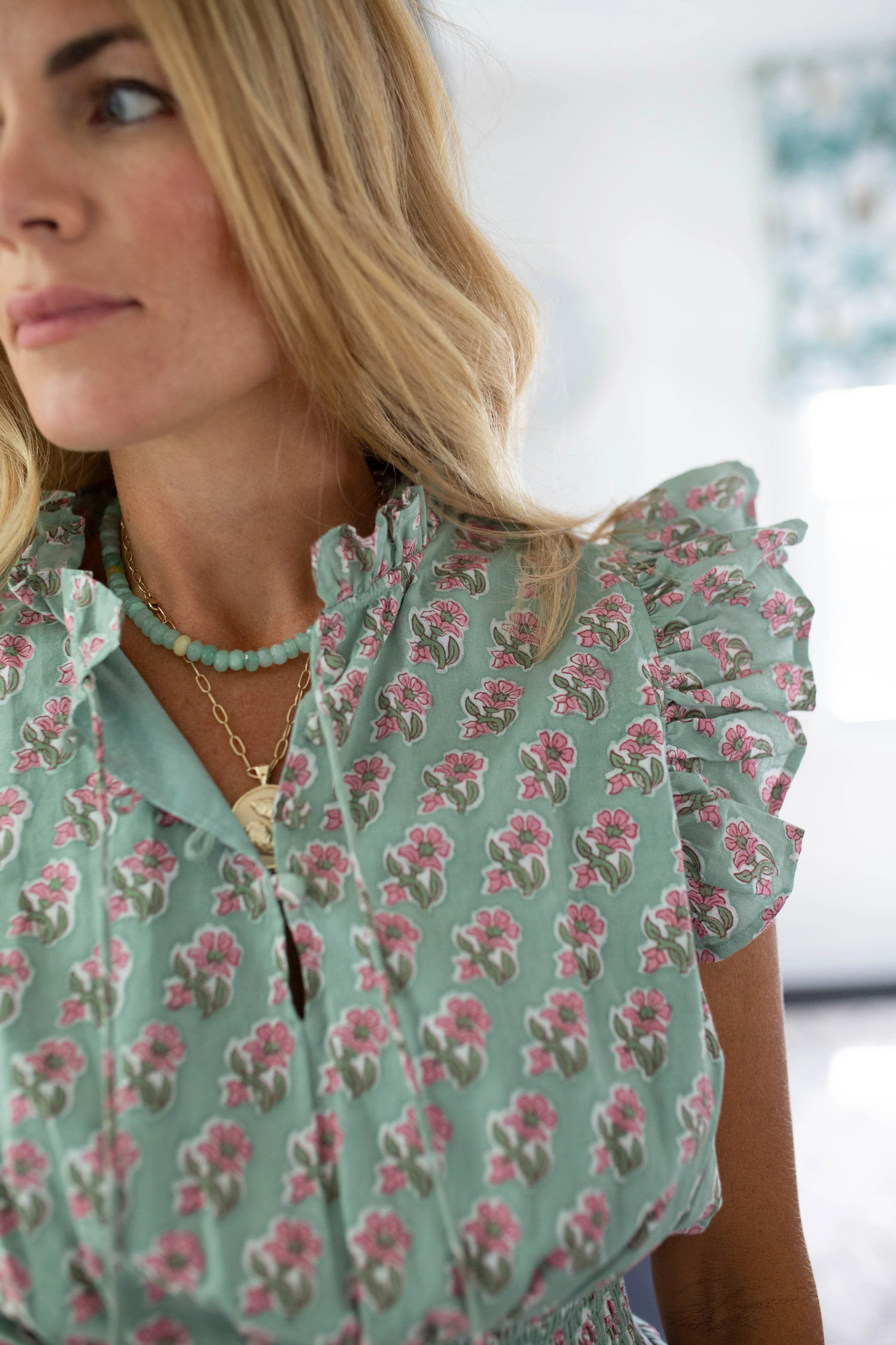 Grace Bay Gemstone Necklace | Marea