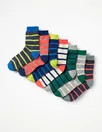 7 Pack Sock Box (Multi Stripes) | Boden (US)