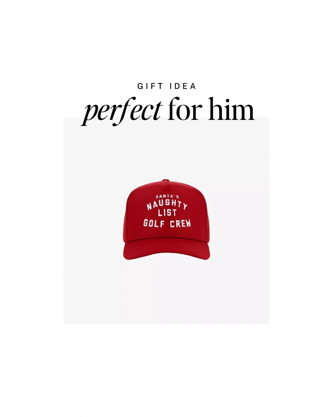 Love this for the boys. And it's on super sale!

Holiday golf hat to gift now, so they are merry on the course. 

#giftideasforhim #giftsforhim #golfgift #holidaystyle

#LTKFindsUnder50 #LTKGiftGuide #LTKHoliday