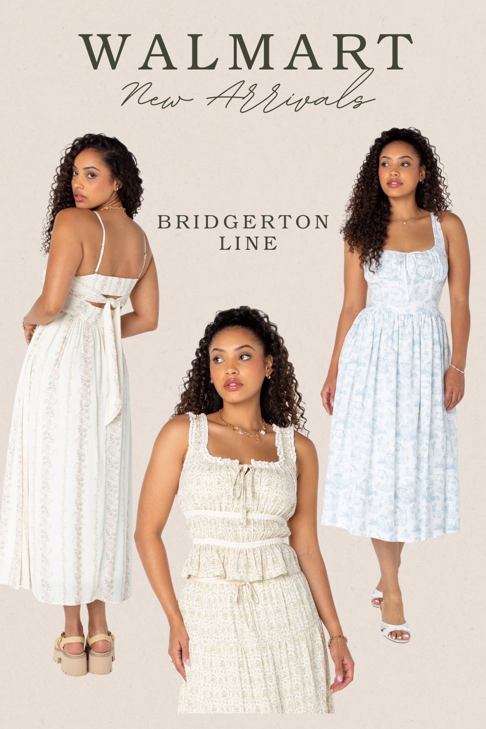 ✨ New Bridgerton-Inspired Arrivals at Walmart! ✨
If you love pretty, feminine, romantic styles with a modern twist, you have to see the Bridgerton collection that just dropped at Walmart. Think soft florals, delicate details, ruffles, puff sleeves, and timeless silhouettes that feel romantic but still totally wearable for everyday. 💫

💐 Perfect for date nights, weekend brunch, spring weddings, showers, parties, or anytime you want to feel a little extra lovely. Everything has that classic Bridgerton aesthetic with an easy modern feel. 🩷

👗 Great for vacation outfits, garden weddings, baby showers, casual chic looks, and spring events. So many flattering and flirty pieces in this collection !

🔍 Bridgerton fashion, Bridgerton collection Walmart, Walmart Bridgerton, feminine outfits, romantic outfits, floral dresses, puff sleeve dresses, ruffle tops, Bridgerton style, spring outfits, date night dresses, wedding guest dresses, brunch outfits, vacation dresses, women’s fashion, Walmart style, affordable fashion, trend fashion, outfit inspiration, outfit ideas, LTK fashion finds



#LTKSaleAlert #LTKMidsize #LTKTravel