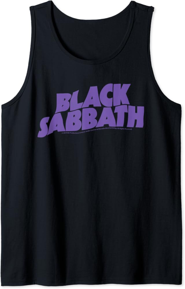 Black Sabbath Official Logo Tank Top | Amazon (US)