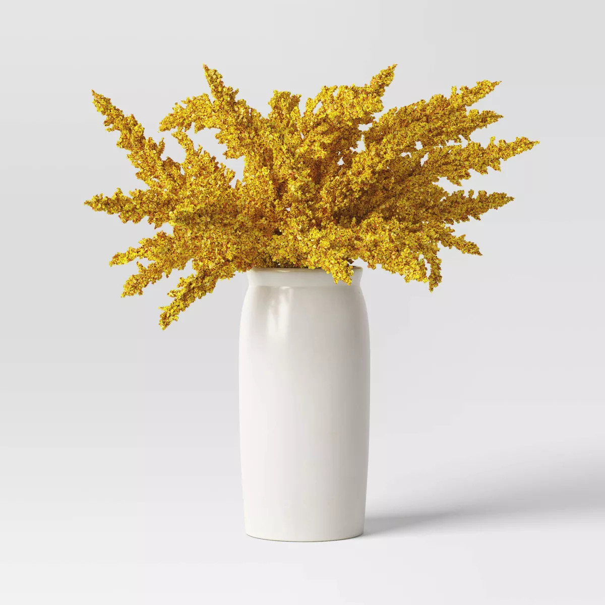 Goldenrod Artificial Plant Arrangement in Ceramic Pot - Threshold™ | Target