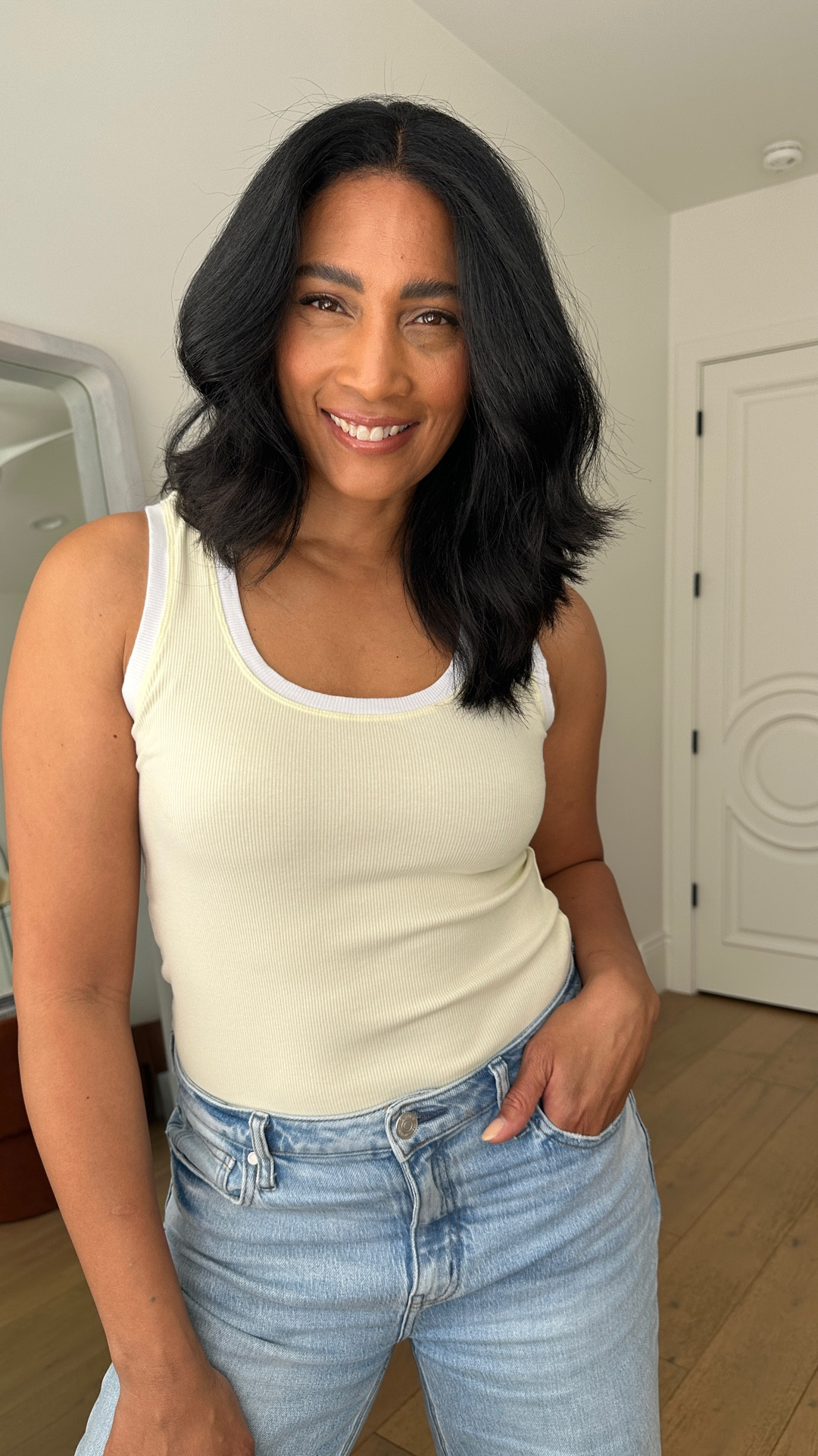 I will be wearing the crap out of these comfy tanks this year!! Stretch, ribbed, cute all by themselves or layered up!! Fit true to size!!

#summer #tops #spring #tanks 

#LTKOver40