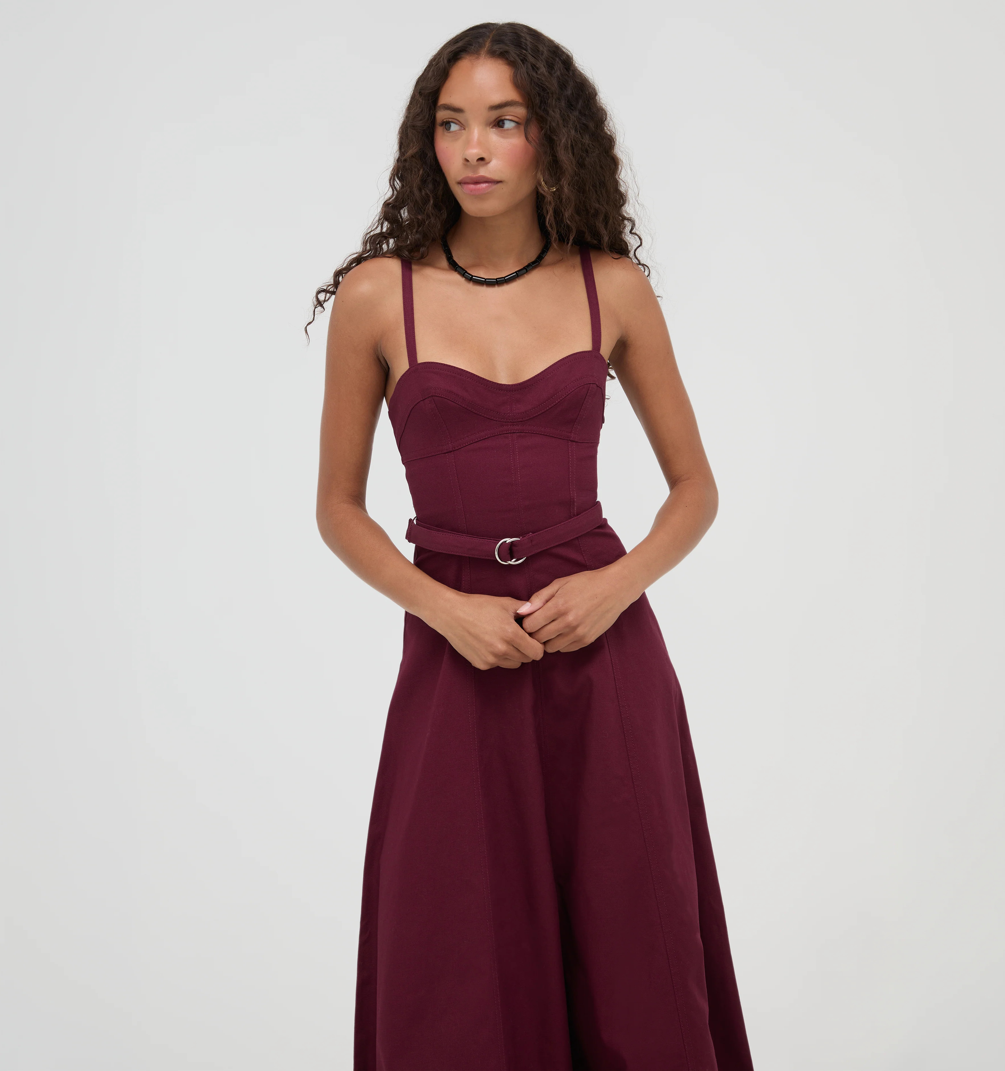 The Fiona Dress -  Mulberry Mulberry / M | Hill House Home US