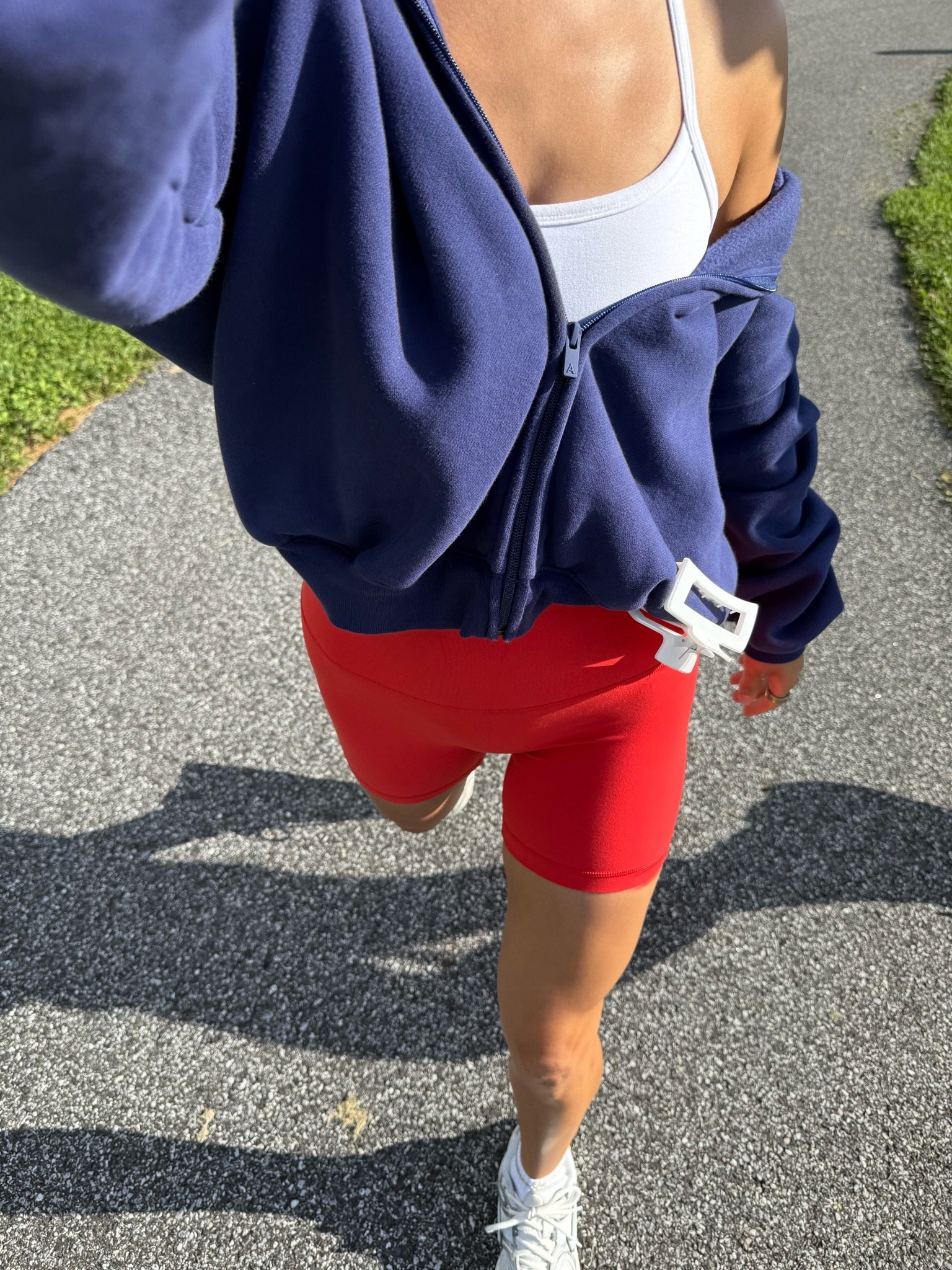 my walk outfit!! wearing size XS ❤️💙

#LTKootd #LTKdayinmylife
