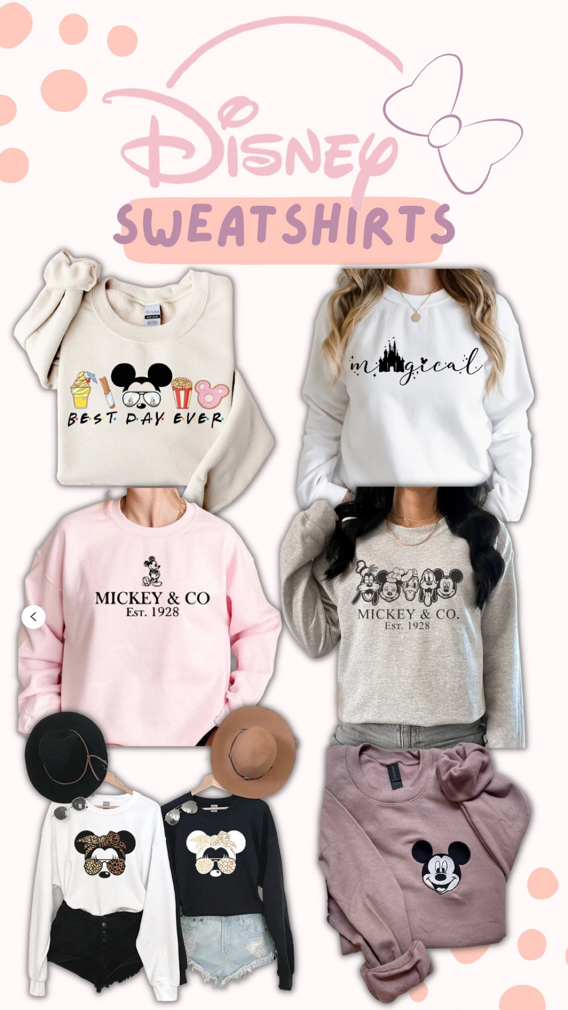 Disney World outfit #disneyoutfit #disneysweatshirt #mickeysweatshirt

#LTKstyletip #LTKFind #LTKfamily