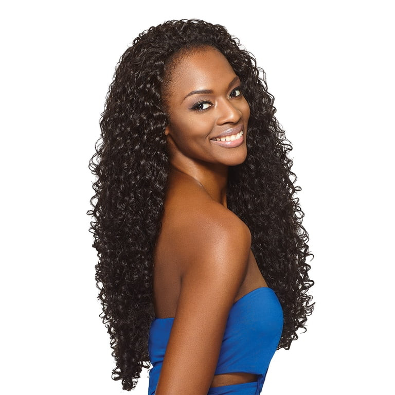 outre quick weave synthetic half wig - penny 26" (2 dk. brown) | Walmart (US)
