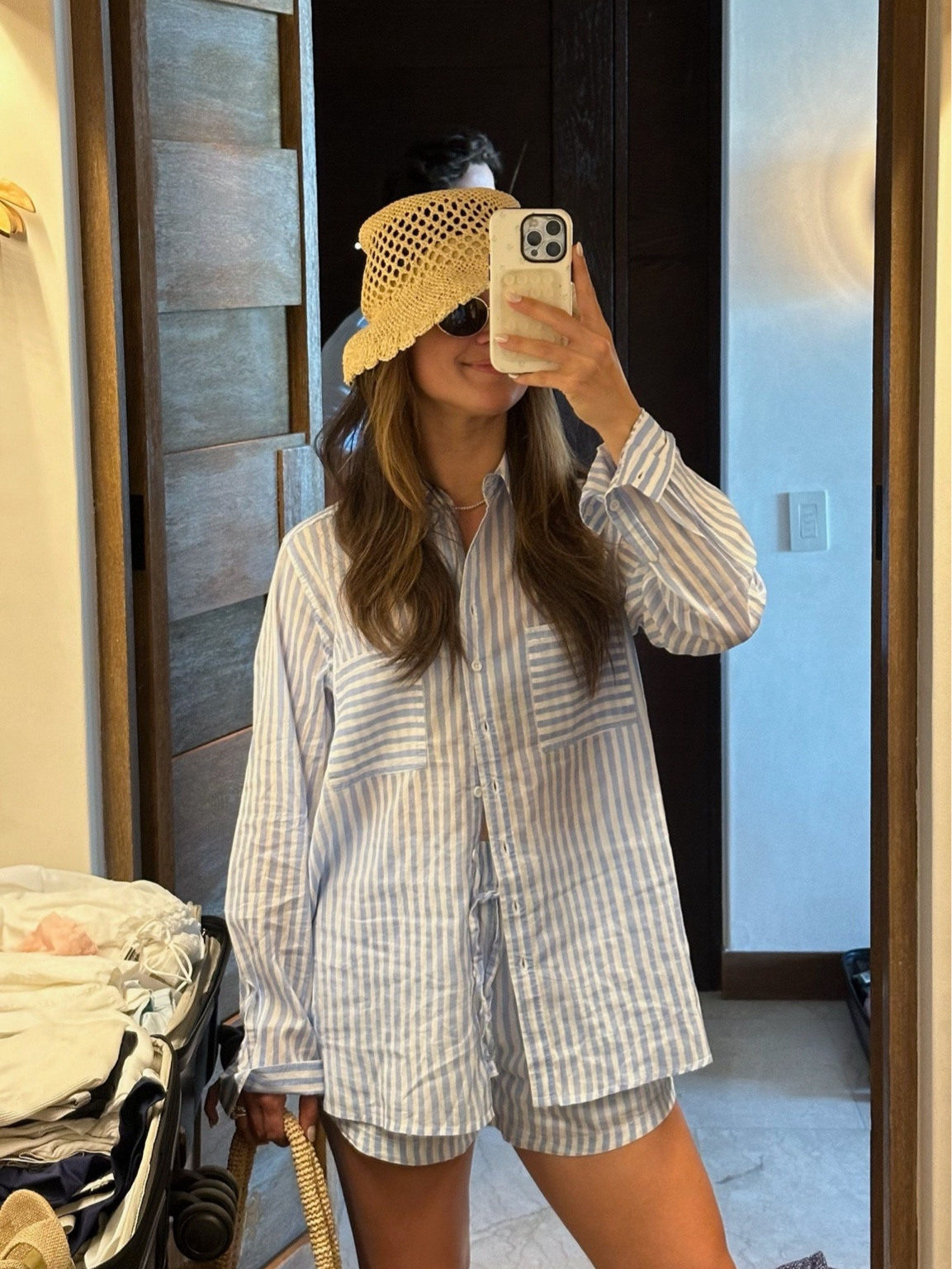 Cabo day 1🐚 

Size size small
Swimsuit small 
Sandals tts

 

#LTKTravel #LTKStyleTip