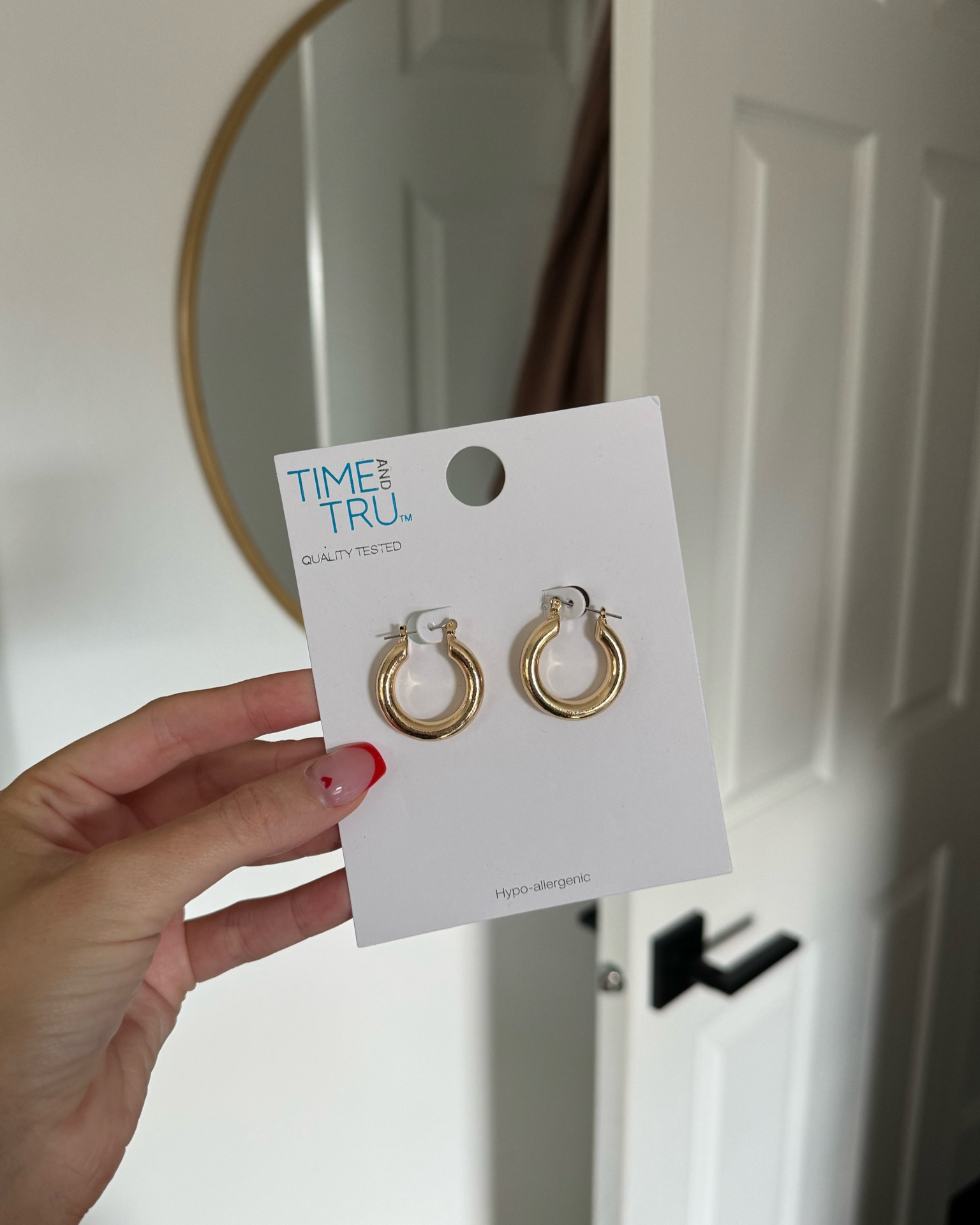 The Walmart earrings I wore in all three looks I shared! These are actually $4 and I wore all day yesterday… extremely comfortable and a great mini statement earring!! #WalmartPartner 

Walmart fashion, Walmart finds, Walmart favorites, Walmart partner 

#LTKMostLoved 

#LTKfindsunder50