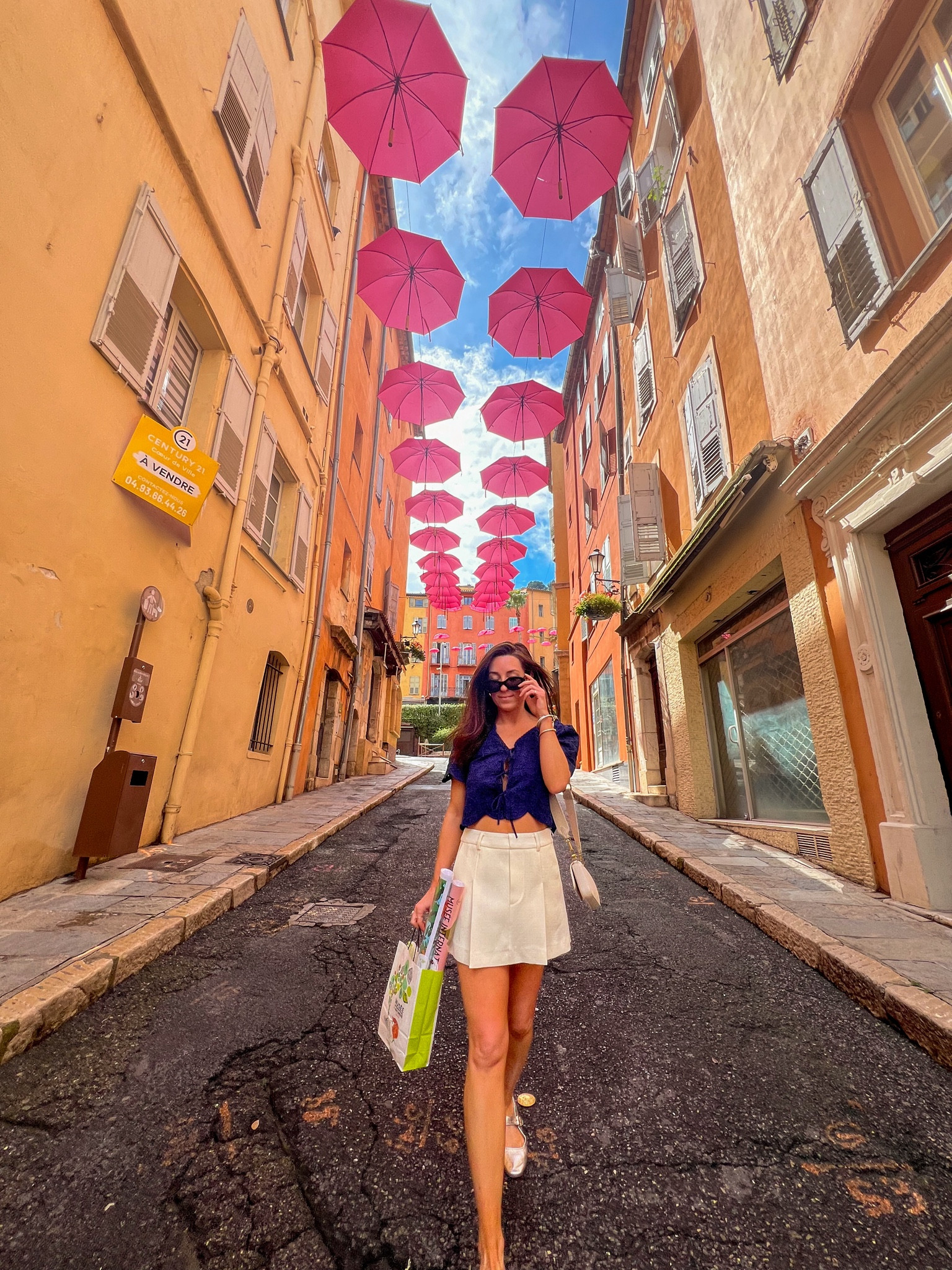 Travel fit! These ballet flats saved the day in this (well-worth) hilly day trip we took to Grasse.
 The tie front eyelet top is in sale! 


#LTKStyleTip #LTKSummerSales #LTKTravel