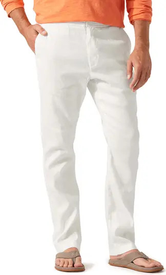 Beach Coast Stretch Linen & Cotton Pants | Nordstrom
