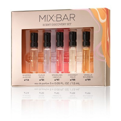 MIX:BAR Women's Eau De Parfum Scent Set - 5pc | Target