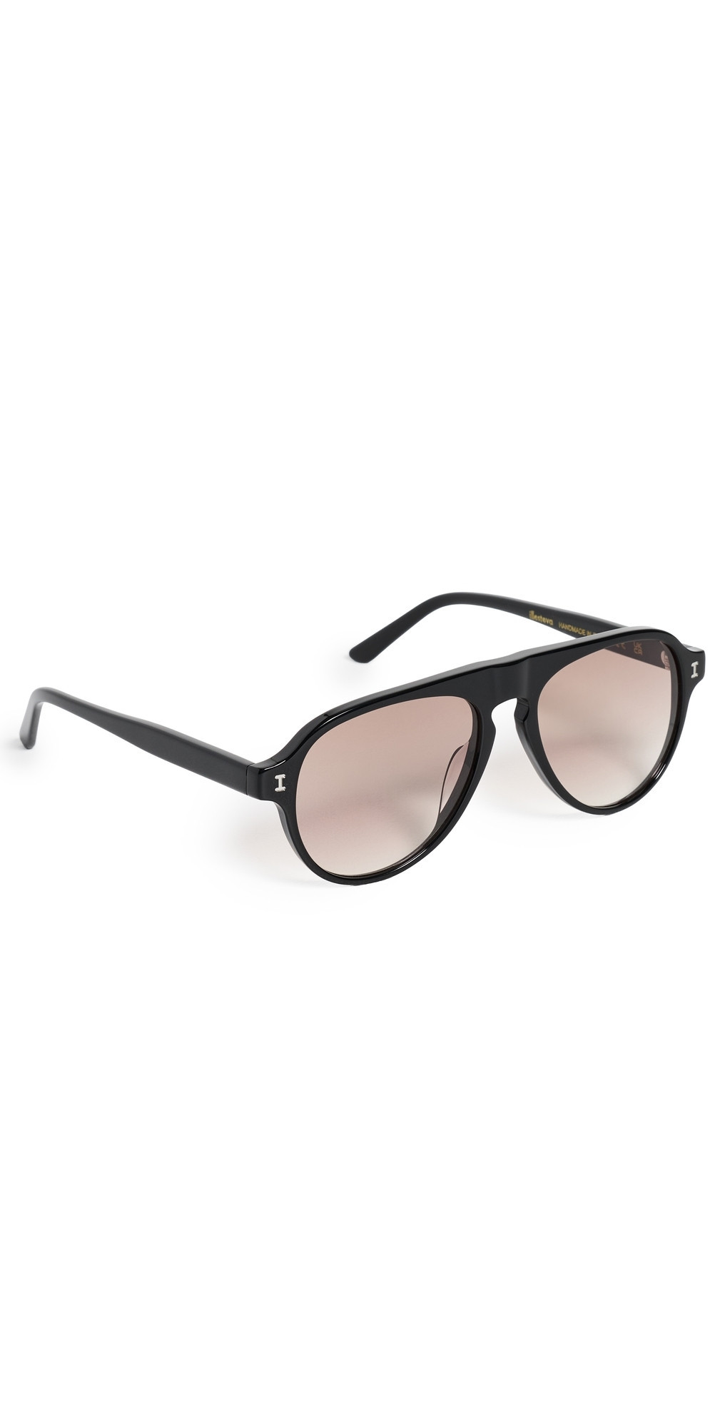 Illesteva Vanderbilt Sunglasses Black w/ Taupe One Size | Shopbop