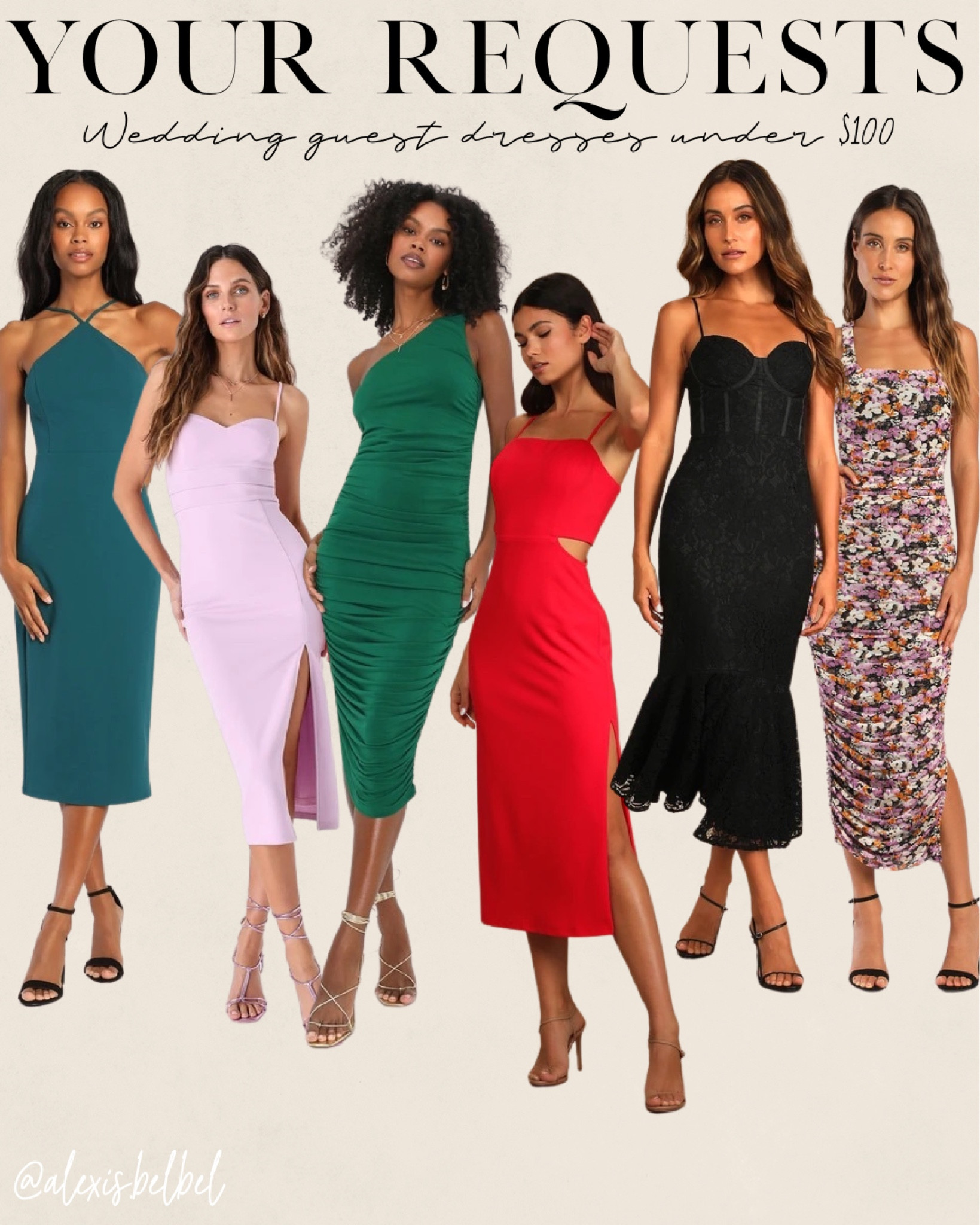 Wedding guest dresses under $100
Spring wedding guest dresses  

#LTKunder50 #LTKunder100 #LTKwedding