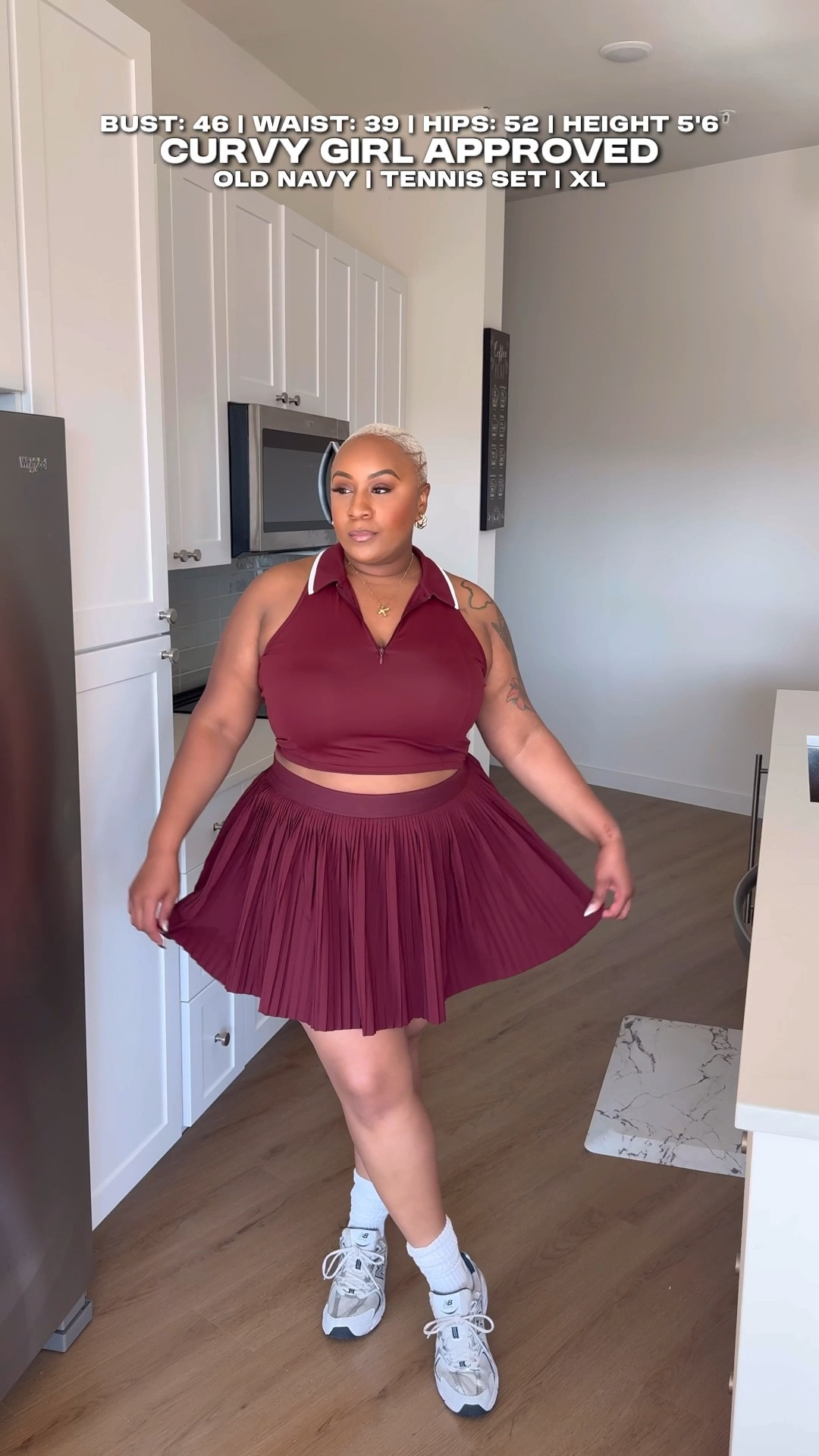 Plus Size Tennis Skirt | Go Play Tennis | Old Navy | Curvy Girl Approved 

#LTKWatchNow #LTKPlusSize #LTKStyleTip