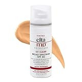 EltaMD UV Clear Tinted Face Sunscreen, SPF 46 Oil Free Sunscreen with Zinc Oxide, Protects and Calms | Amazon (US)