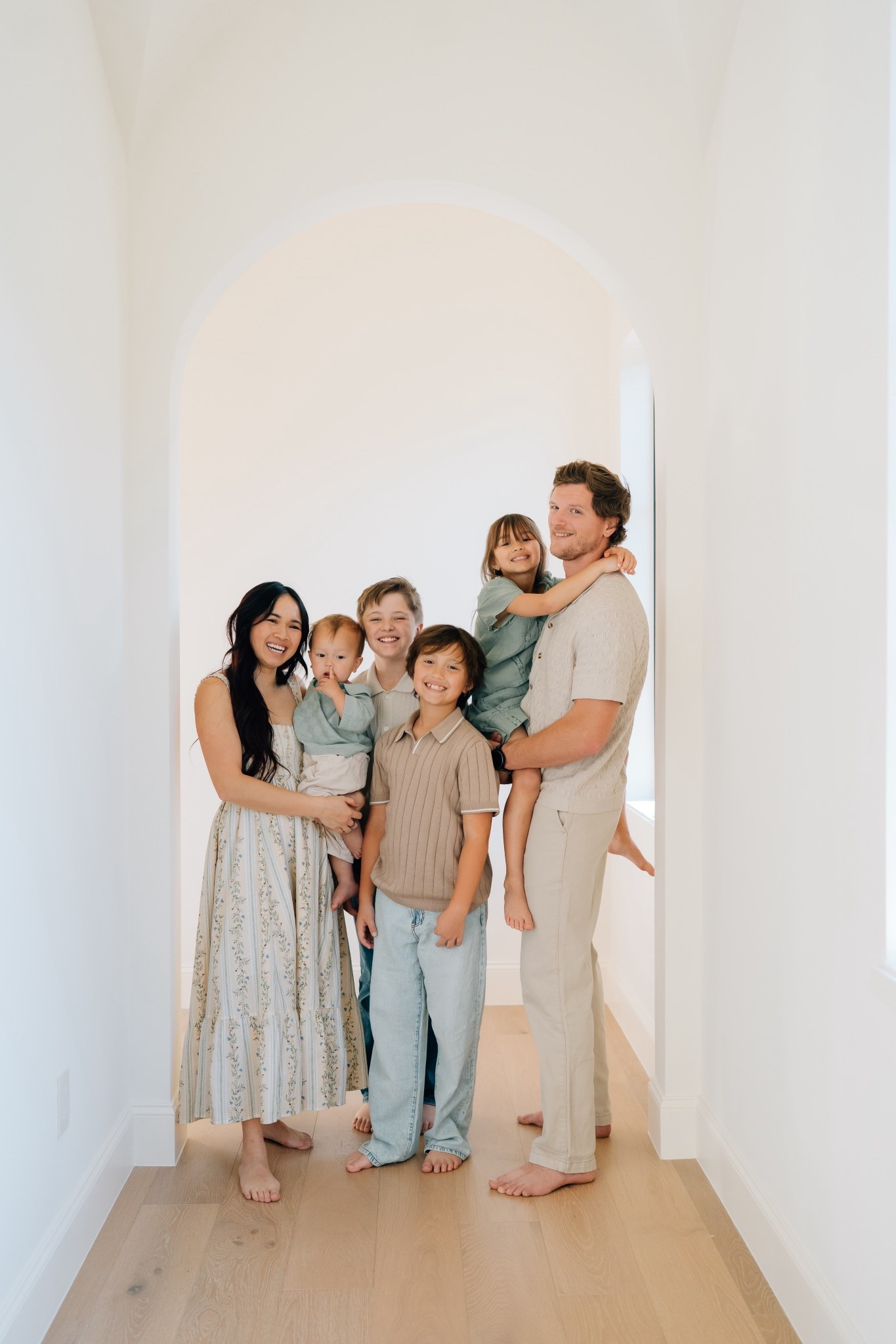 What we wore for our family photos 