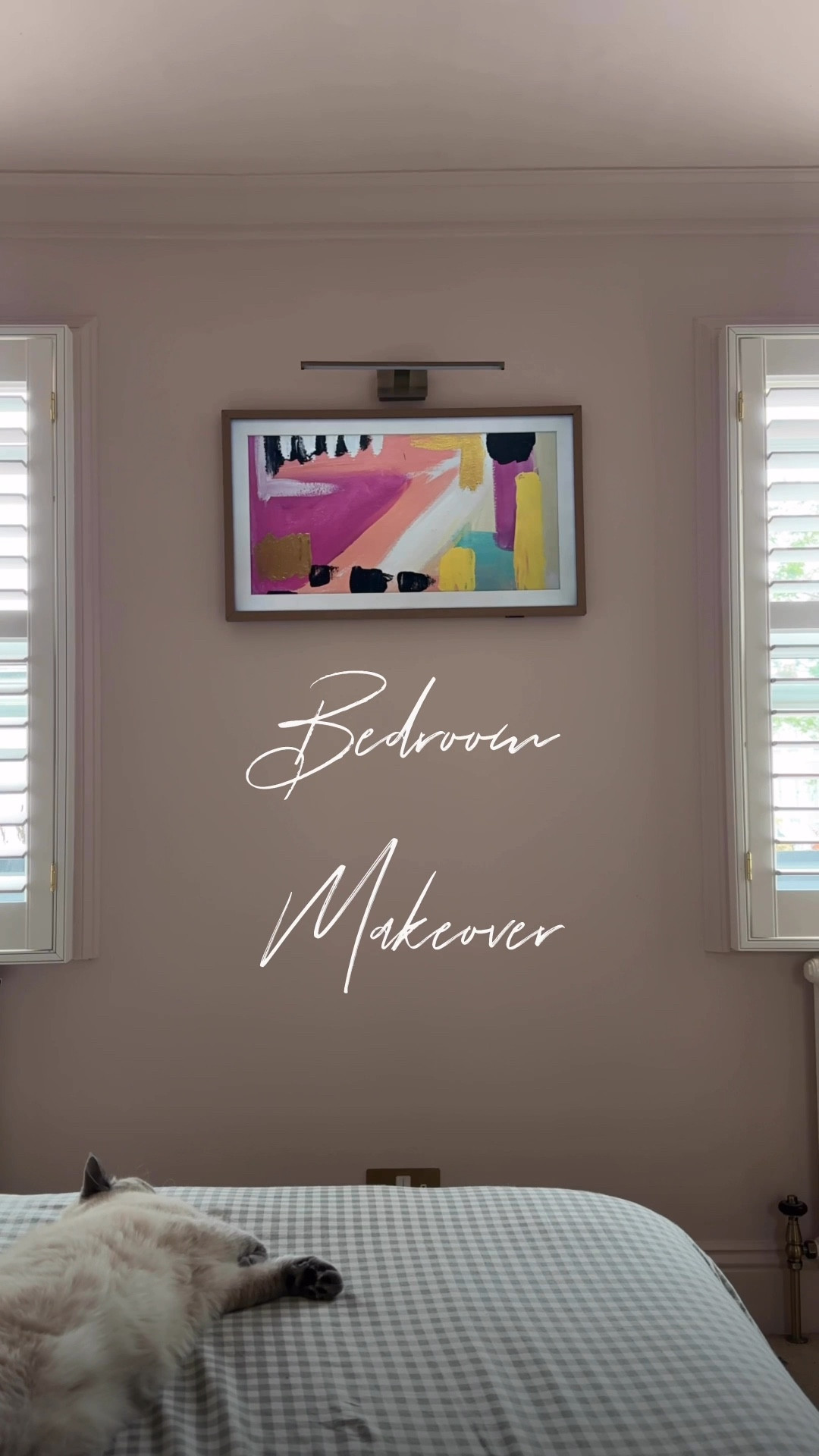 Swoon! I'm thrilled to finally share my bedroom makeover with you all! 

After months of planning, I've transformed my cozy retreat into a serene oasis, and I couldn't be happier with the result. 

The star of the show is, of course, my gorgeous plaster pink paint job - it's the perfect blend of soft and sophisticated. 

The fresh coat has completely revitalized the space, giving it a warm and inviting feel. 

I've added a few pops of colour with my decor pieces to complete the look. 

It's now my happy haven where I can unwind and recharge. 

What do you think of my new bedroom makeover? 

#LTKhome