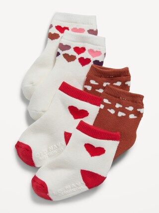 Unisex 3-Pack Printed Socks for Baby | Old Navy (US)
