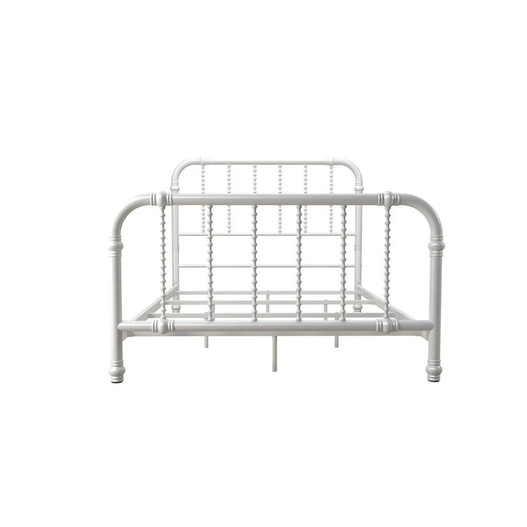 DHP Jenny Lind Metal Bed, White, Full - Walmart.com | Walmart (US)