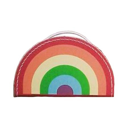 Famure Children's Cute Rainbow Watermelon Small Suitcase Multi-Function Toy Storage Box Cargo Fruit  | Walmart (US)
