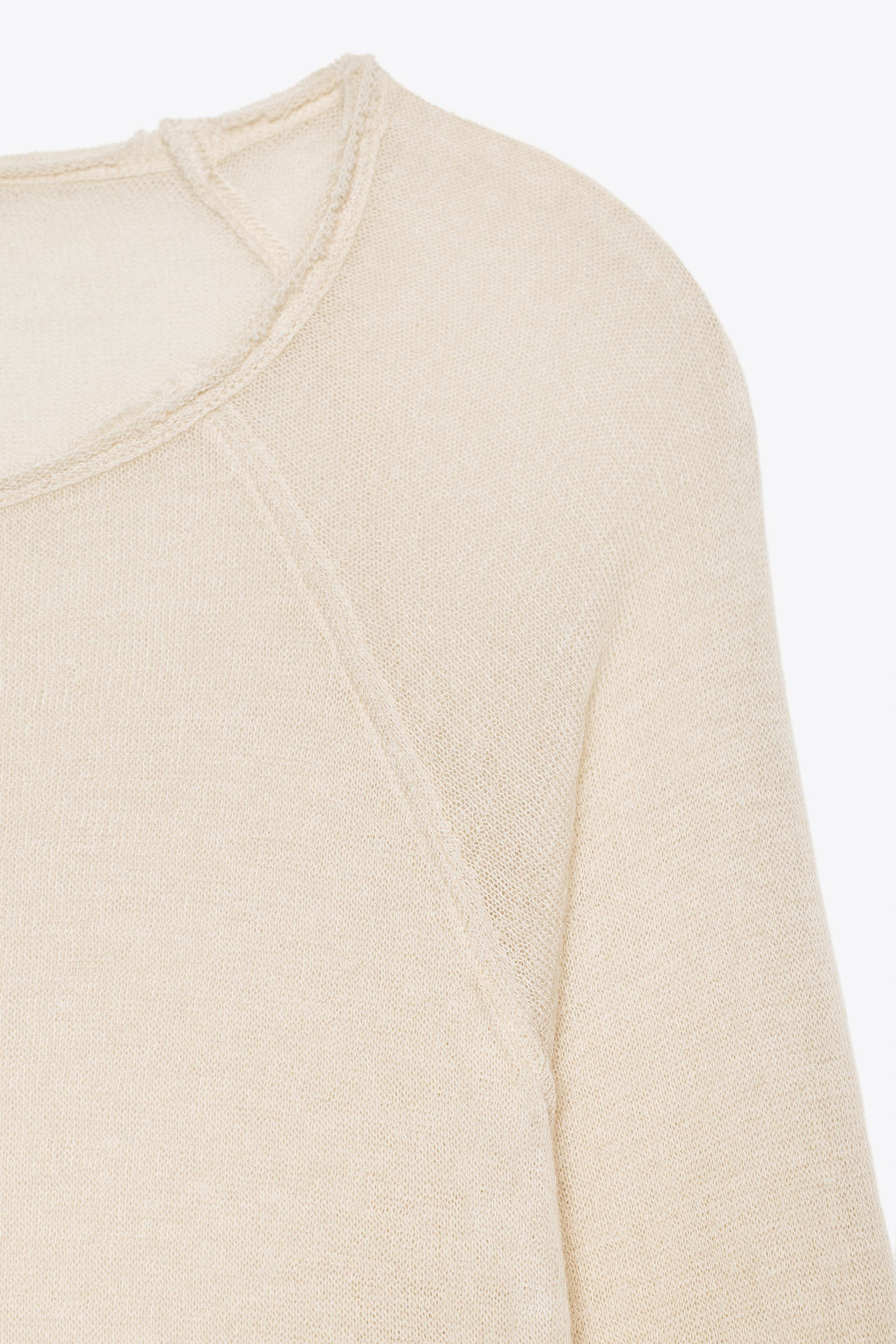 LANGÄRMELIGES T-SHIRT MIT WOLLE | Zara DE