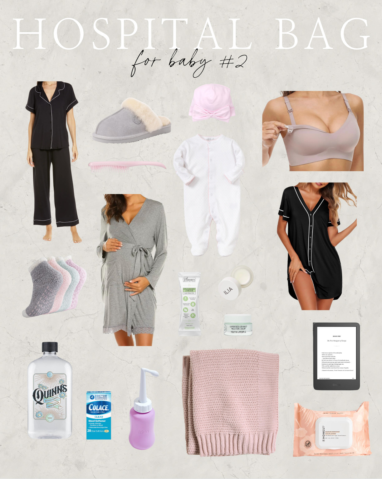 hospital bag for baby #2! 

 #LTKBaby #LTKBump #LTKFamily