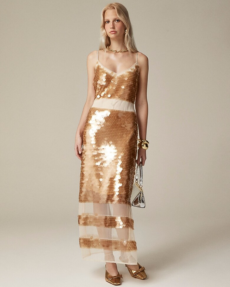 Collection sequin panel dress | J. Crew US