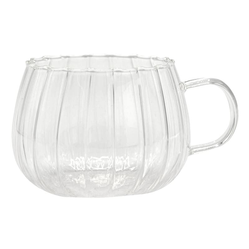 Glass Pumpkin Mug | At Home