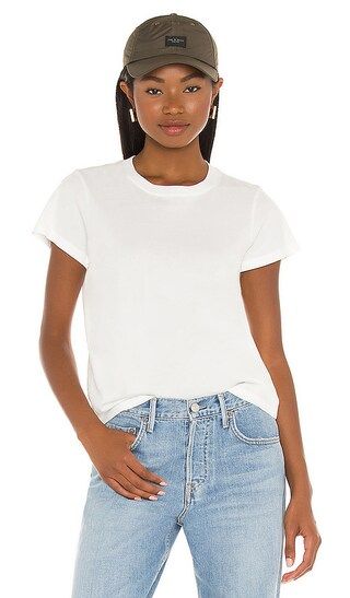 Green The James Tee Shirt in Ivory | Revolve Clothing (Global)