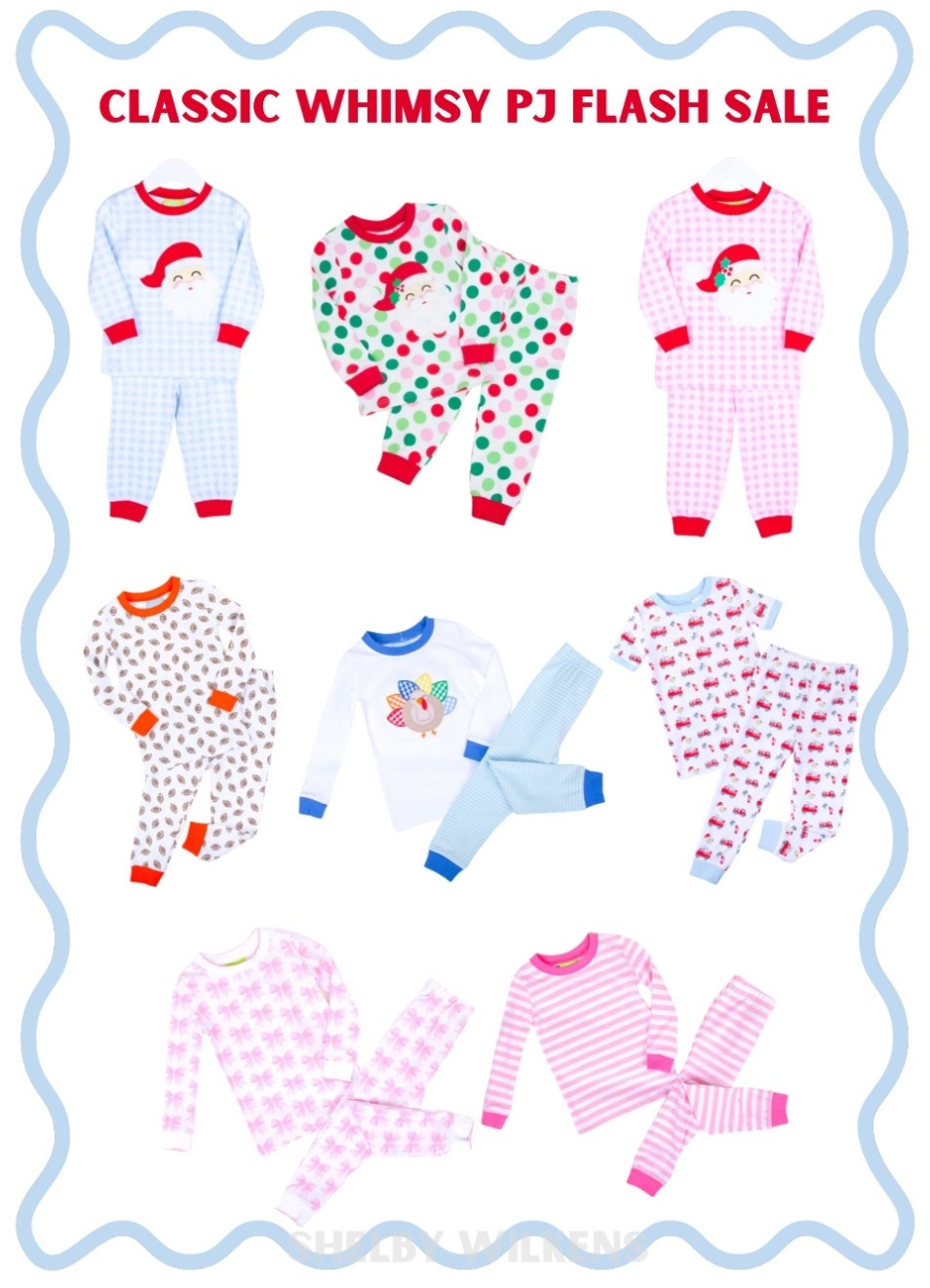 🎉 Flash Sale Alert! 🎉 Classic whimsy PJs are here, and they’re too cute to miss! 😍 Stocking up for the girls, but the boys' options are just as adorable! 💙✨

#LTKHoliday #LTKBaby #LTKKids