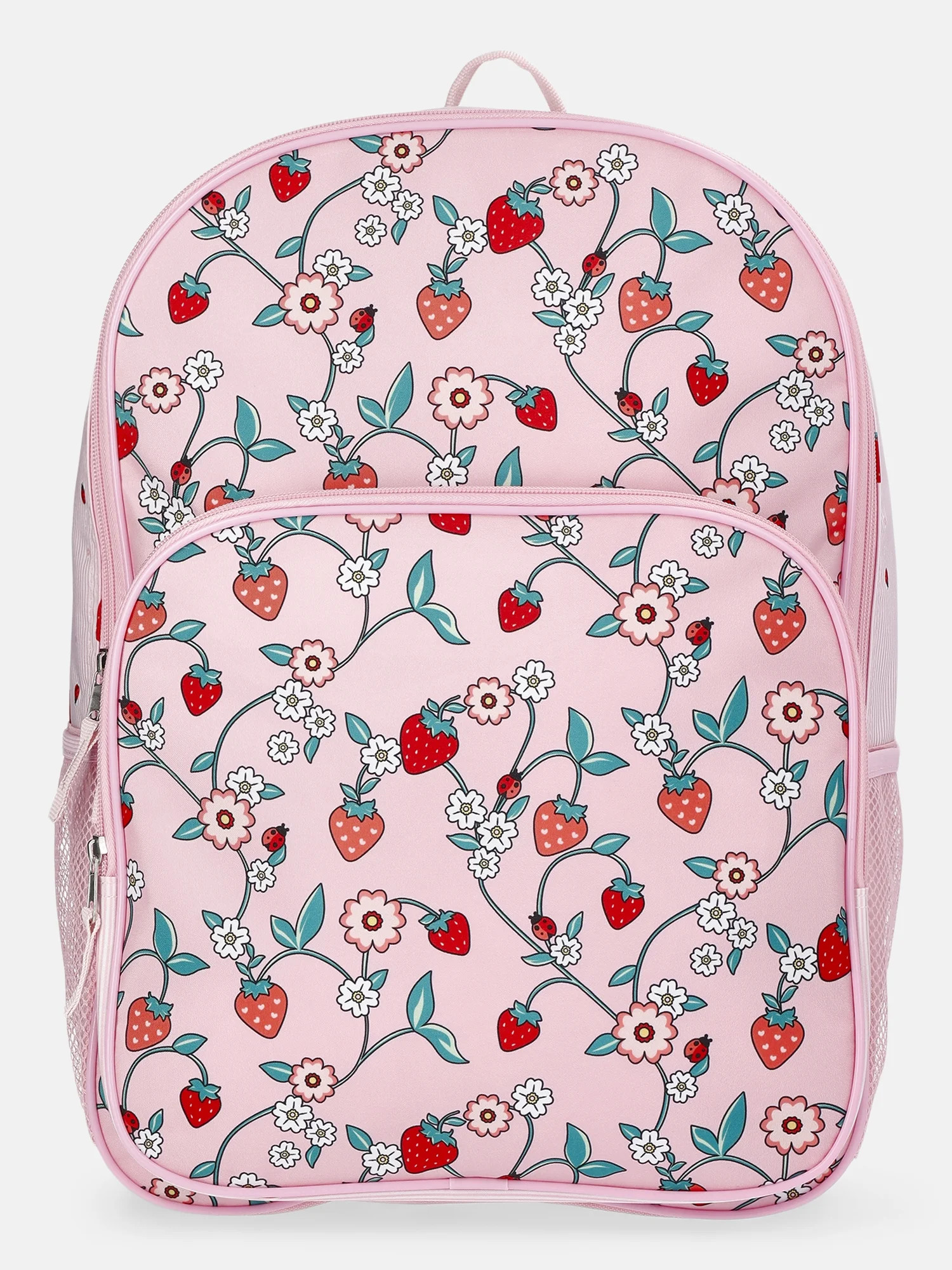 Wonder Nation Kids' 17" Berry Patch Backpack, Pink | Walmart (US)