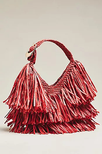 Fringe Hobo Bag | Anthropologie (US)