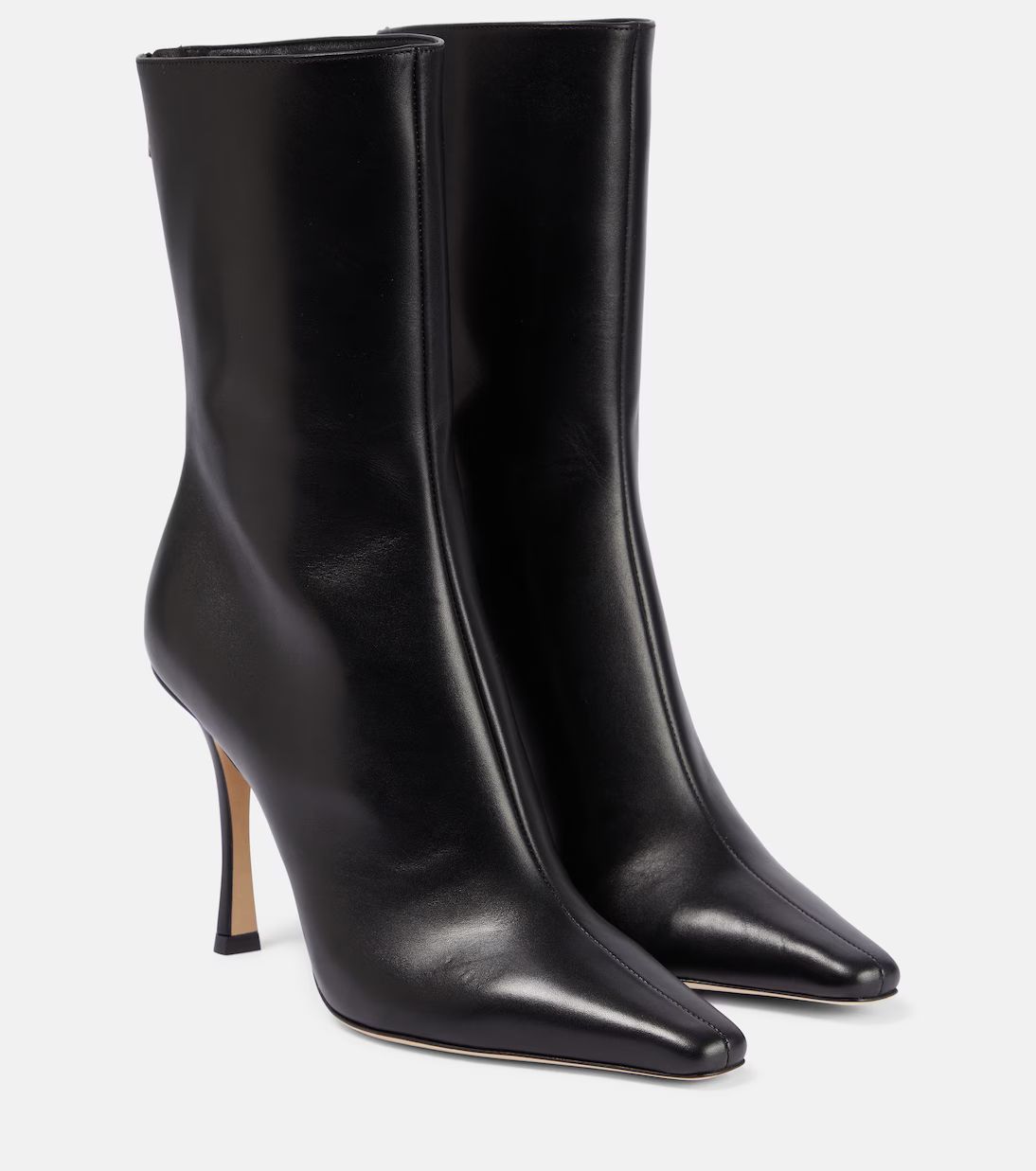 Agathe 100 leather ankle boots | Mytheresa (US/CA)