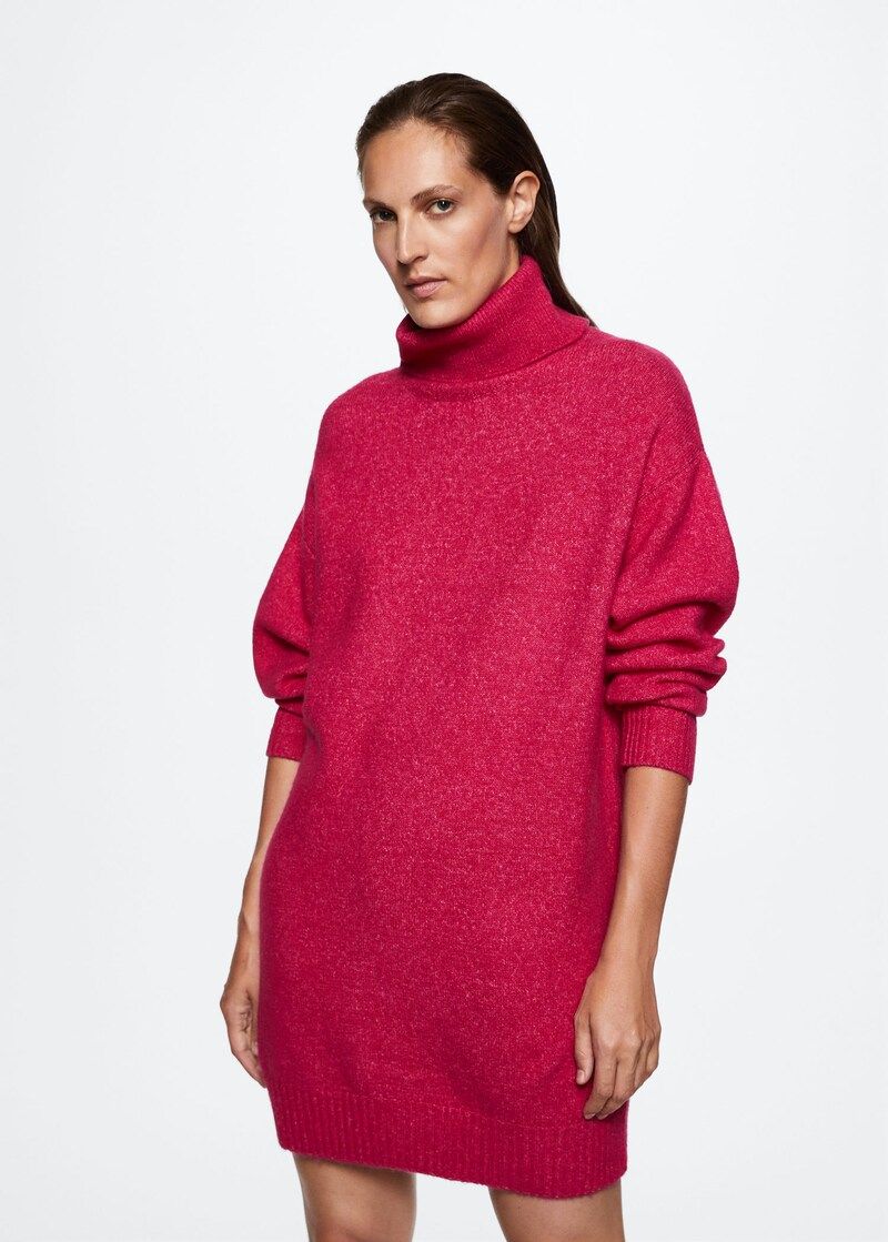 Search: Pink turtleneck dress (36) | Mango USA | MANGO (US)