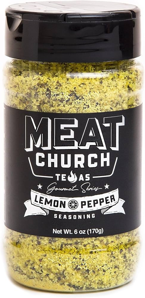 Meat Church Gourmet Lemon Pepper Seasoning 6oz. | Amazon (US)