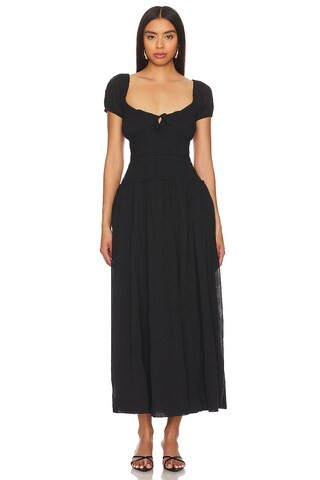 Feeling Bonita Midi Dress in Black | Revolve Clothing (Global)